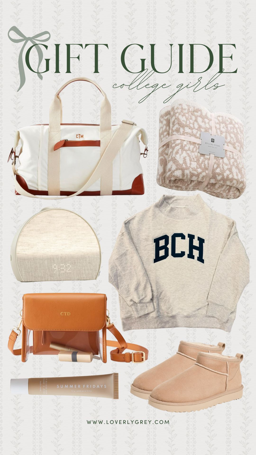 Cozy, cute, and totally campus-ready — my Gift Guide for College Girls is packed with practical and stylish finds she’ll actually use. From game day must-haves and cozy essentials to self-care favorites and everyday fashion picks, these gifts are perfect for every student on your list! ✨💖

#Loverly Grey #GiftGuide #GiftsForCollegeGirls #HolidayGiftGuide #CollegeEssentials #GiftsForHer #DormRoomDecor #BackToSchool #HolidayShopping #GiftIdeas #ChristmasGifts #StudentStyle #GiftGuide2025 

 #LTKGiftGuide #LTKHoliday #LTKKids