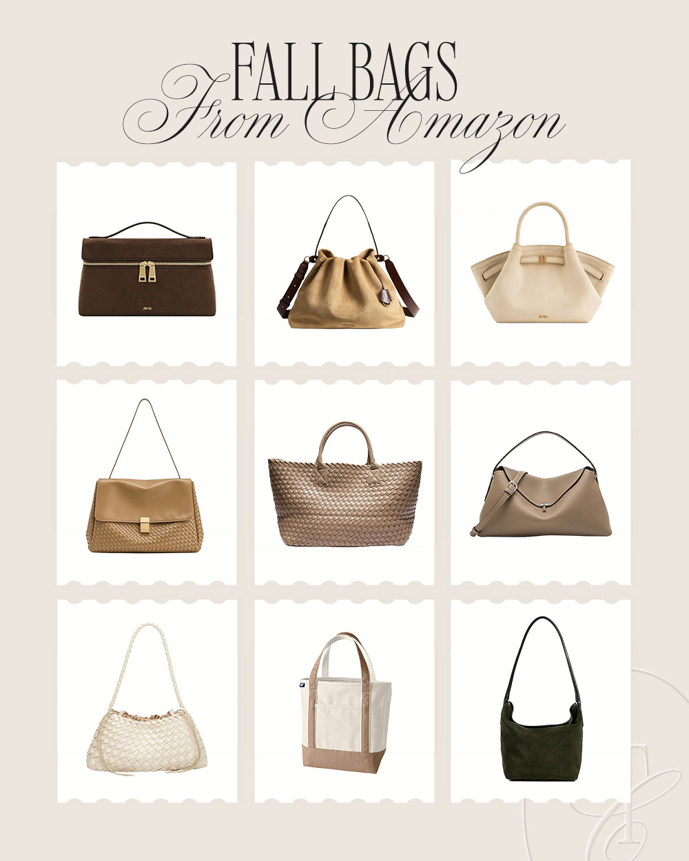 Fall Bags from Amazon 🤎 

 #LTKSeasonal