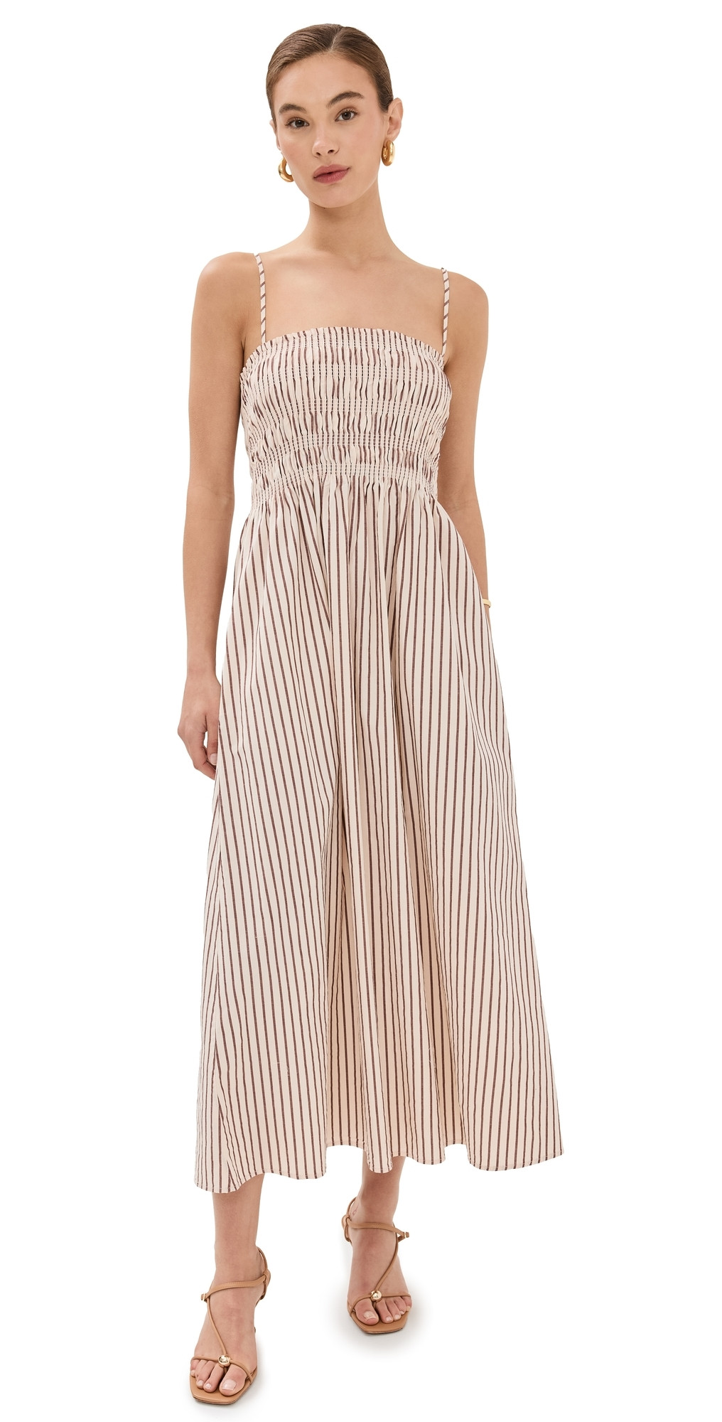 Pistola Bianca Dress Tiramisu Stripe XL | Shopbop