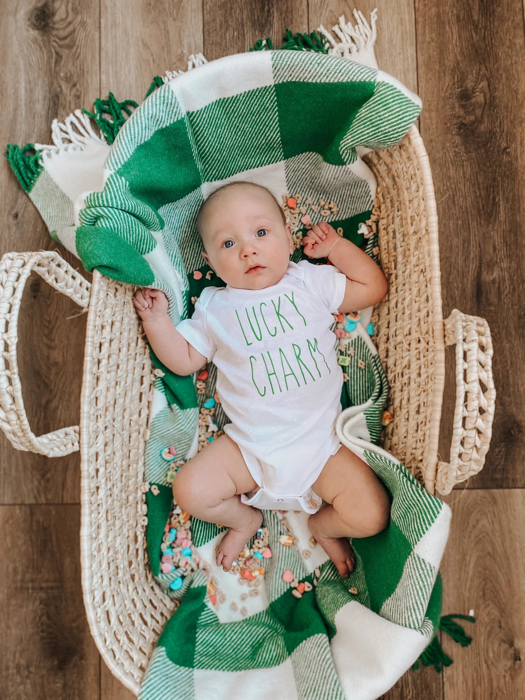Lucky Charm Bodysuit/T-Shirt, St Patrick's Day, Baby's First St Patricks Day, Lucky, Baby Clothes... | Etsy (US)