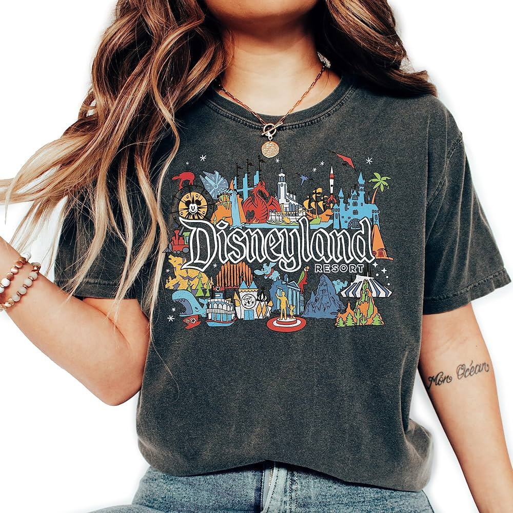 Comfort Colors Vacation Shirt for Women (M, T-Shirt, Pepper) | Amazon (US)