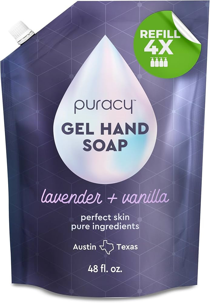Puracy Organic Hand Soap, Professional Hand Washers We've All Become, Moisturizing Natural Gel Ha... | Amazon (US)