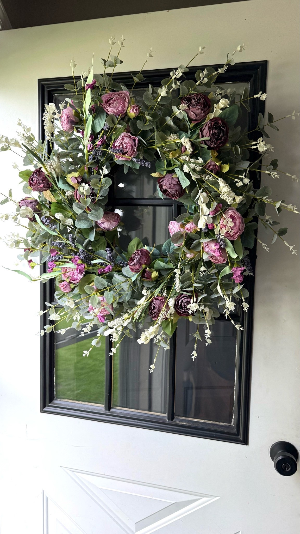 Just bought this beautiful summer front door wreath! I love the pink & purple peonies! It is even prettier in person and looks expensive even though it’s not! Comes in other color combos too!

#LTKHome #LTKSeasonal