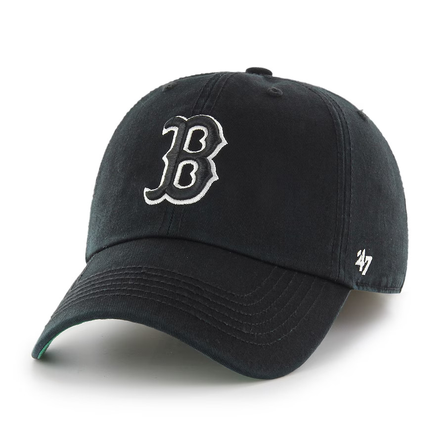 Boston Red Sox '47 Primary Team Logo Franchise Fitted Hat – Black | Fanatics