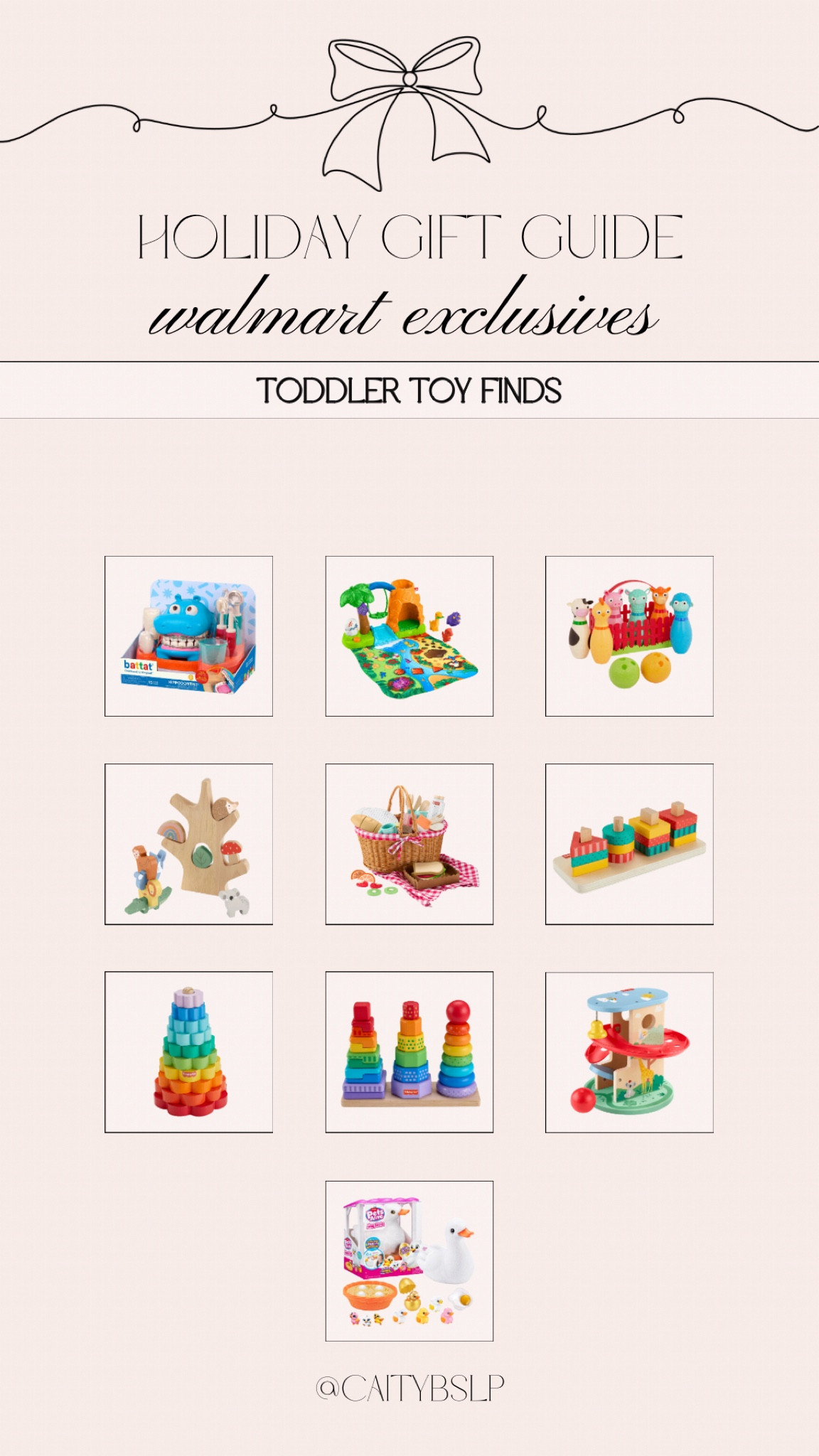 Check out these adorable toddler toy finds I discovered over the weekend that are exclusive to Walmart! Perfect holiday gifts for your little one!

#LTKHoliday #LTKGiftGuide #LTKFindsUnder50