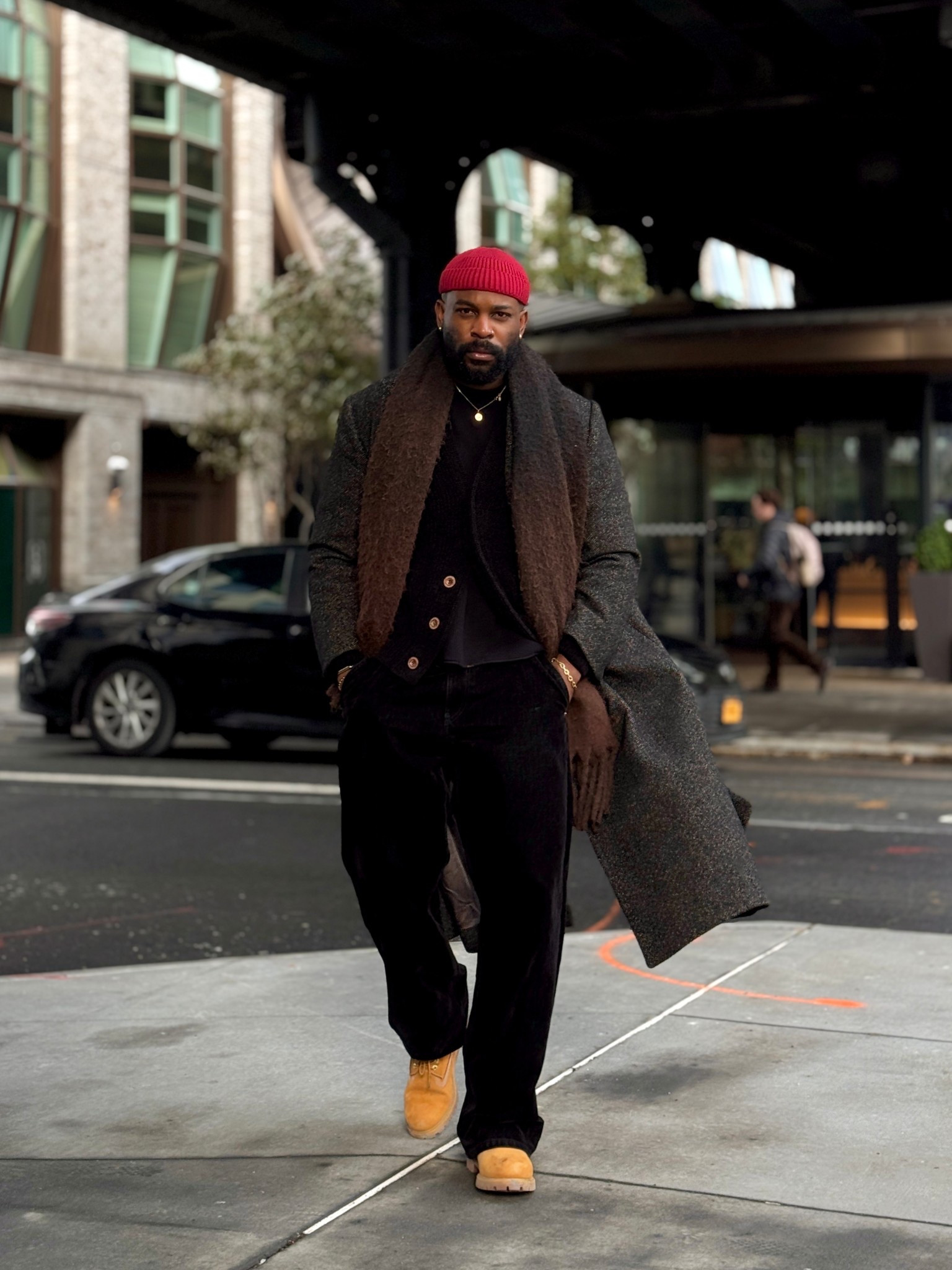 The wind was a paid actor.

#LTKSeasonal #LTKTall #LTKMens