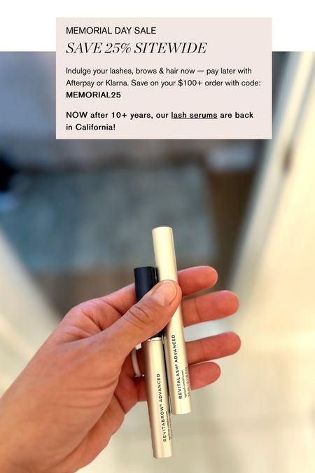Sale of the day & must try! This is been my go to lash serum for years and I couldn’t pass the sale. If you suffer with weak lashes this is also for you 💞 I use both: lash and brow serum 

#LTKBeauty