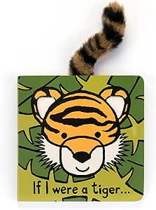 Jellycat If I were a Tiger: A Touch and Feel Board Book Children's Book | Baby Gift | Amazon (US)