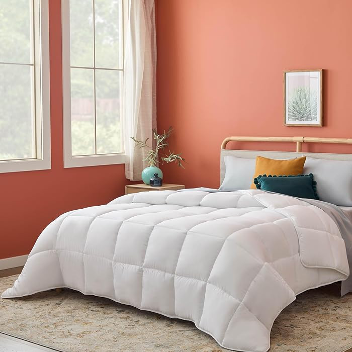 LINENSPA White Down Alternative Comforter and Duvet Insert - All-Season Comforter - Box Stitched ... | Amazon (CA)