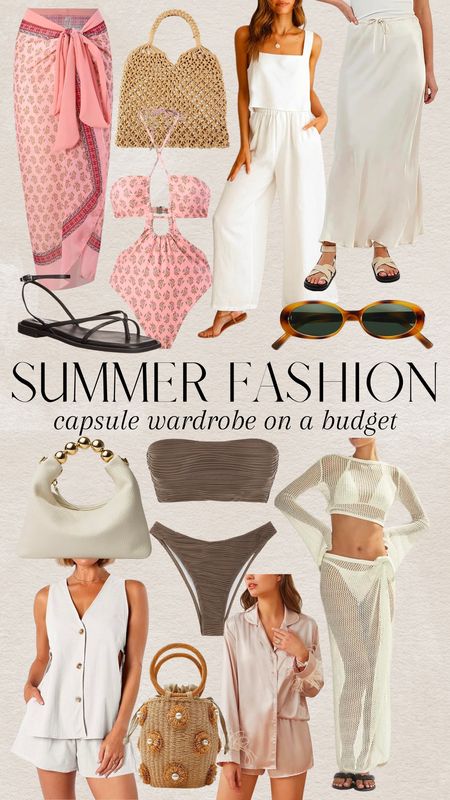 Summer fashion | capsule wardrobe on a budget 

#LTKFindsUnder100 #LTKSeasonal #LTKStyleTip