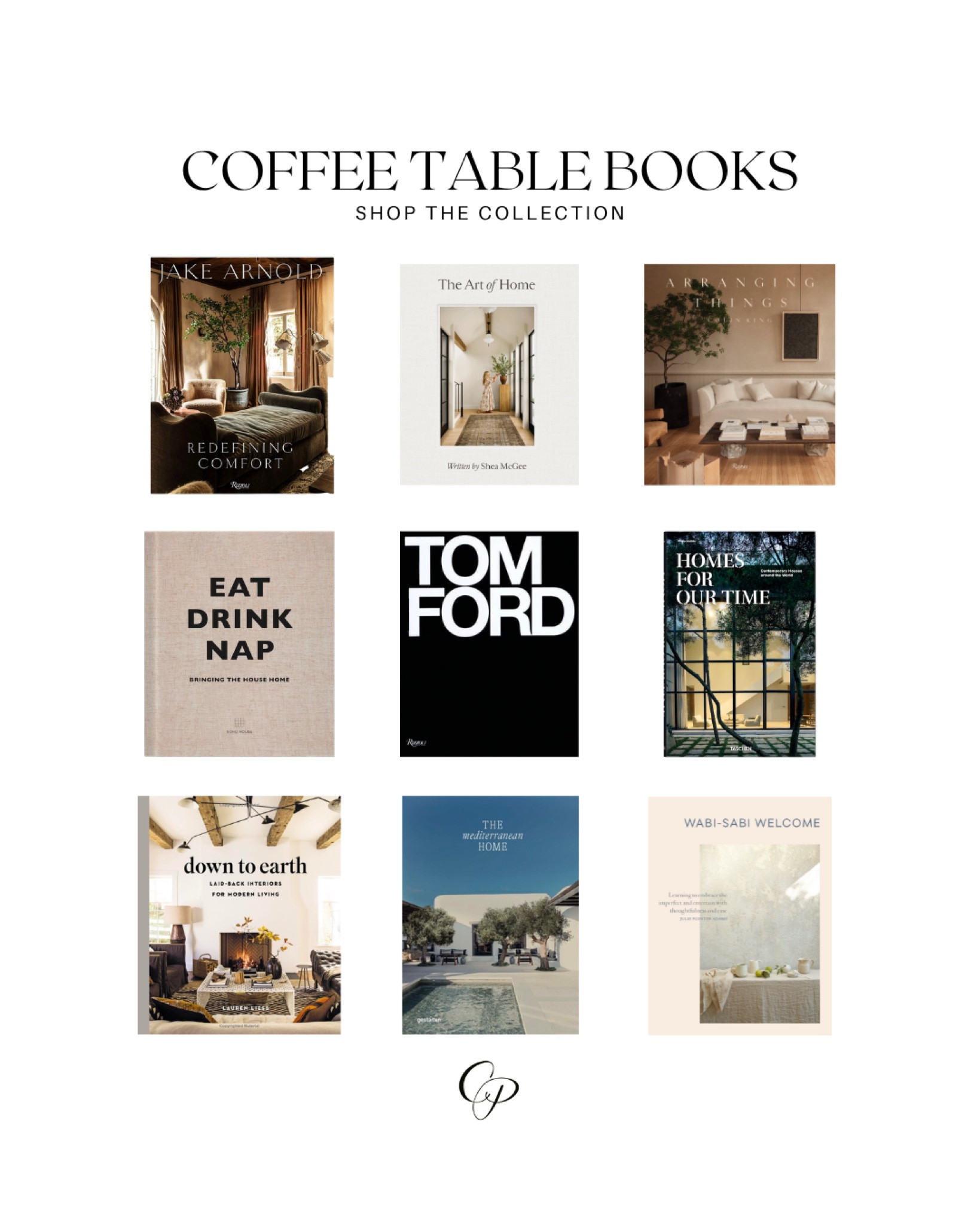 Coffee table books | Coffee table styling | Interior Design books | Styling Guide | Contemporary | Modern | Transitional | Lifestyle | Jake Arnold | McGee & Co | Home Decor | Fashion | Organizing | Layering

#LTKhome #LTKGiftGuide #LTKfindsunder100