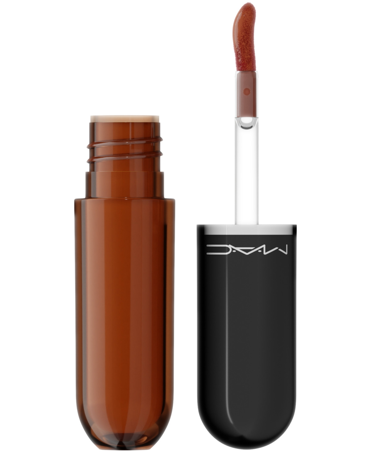 Mac Lustreglass Stained Glass Lip Tint, 0.1 oz. - Sizzled Peach | Macy's