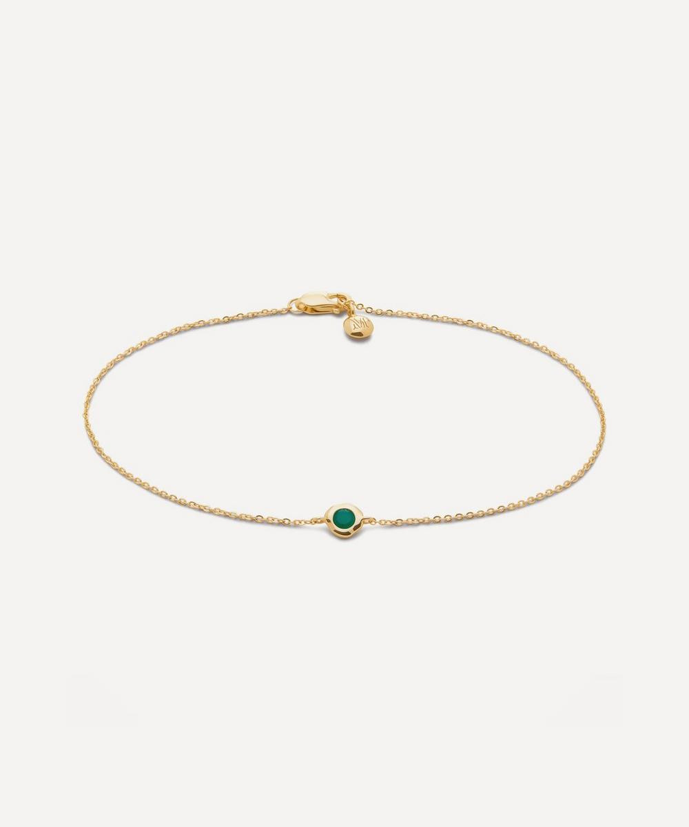 Monica Vinader 14ct Gold Siren Chain Bracelet M Luxury | Liberty London (UK)
