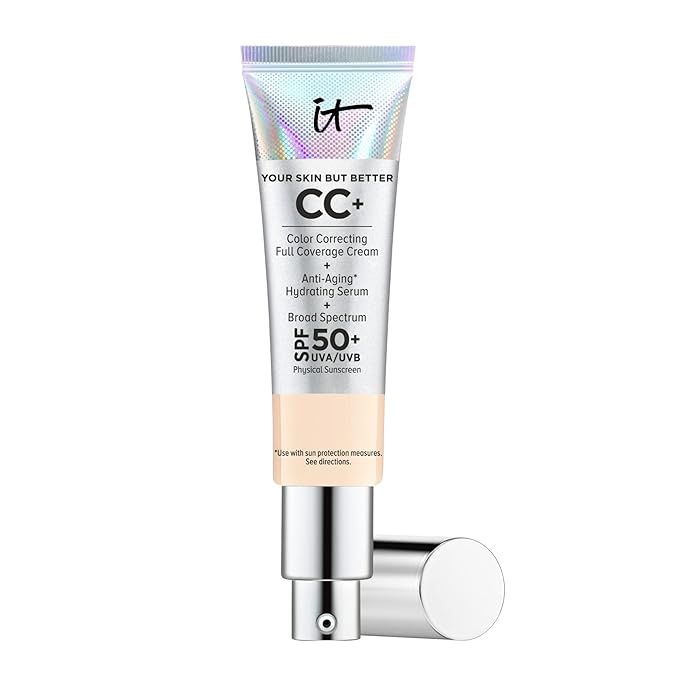 IT Cosmetics Your Skin But Better CC+ Cream, Fair Light (C) - Color Correcting Cream, Full-Covera... | Amazon (US)