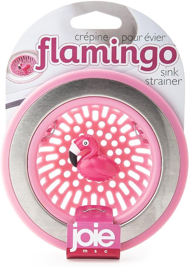 MSC International 19900 Joie Flamingo Kitchen Sink Strainer Basket, Pink | Amazon (US)