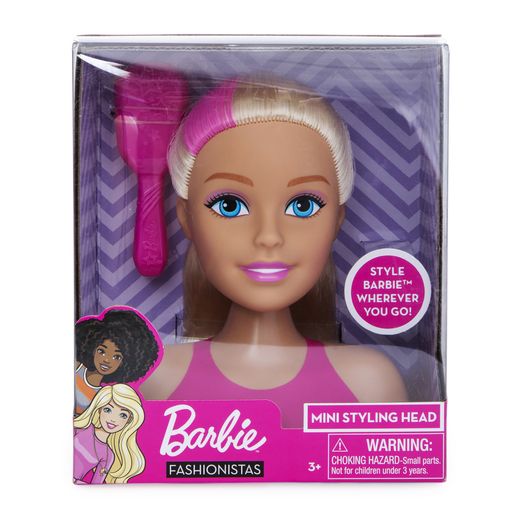 barbie™ fashionistas mini styling head | Five Below