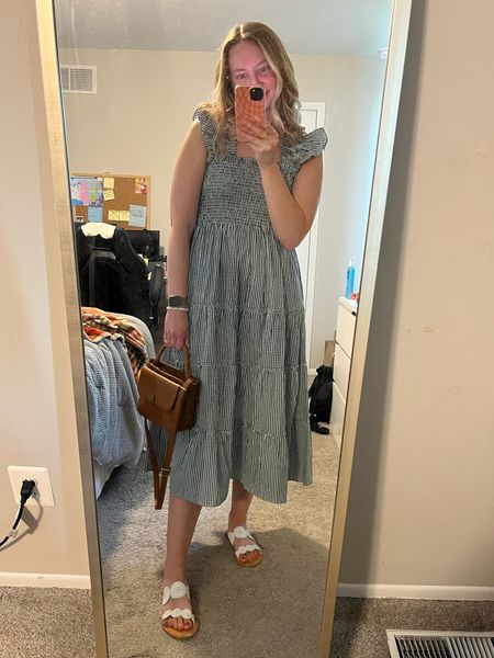 OOTD for a HOT September day 🥵 shopping around! This nap dress is from last year but I HUNTED it down from poshmark because I needed it- LOL

#LTKSeasonal #LTKU #LTKFind