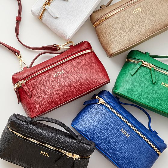 Top Handle Leather Crossbody Bag | Mark and Graham