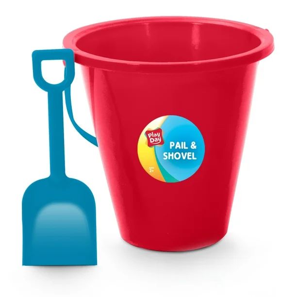 Play Day 8" Pail & Shovel Set - Walmart.com | Walmart (US)