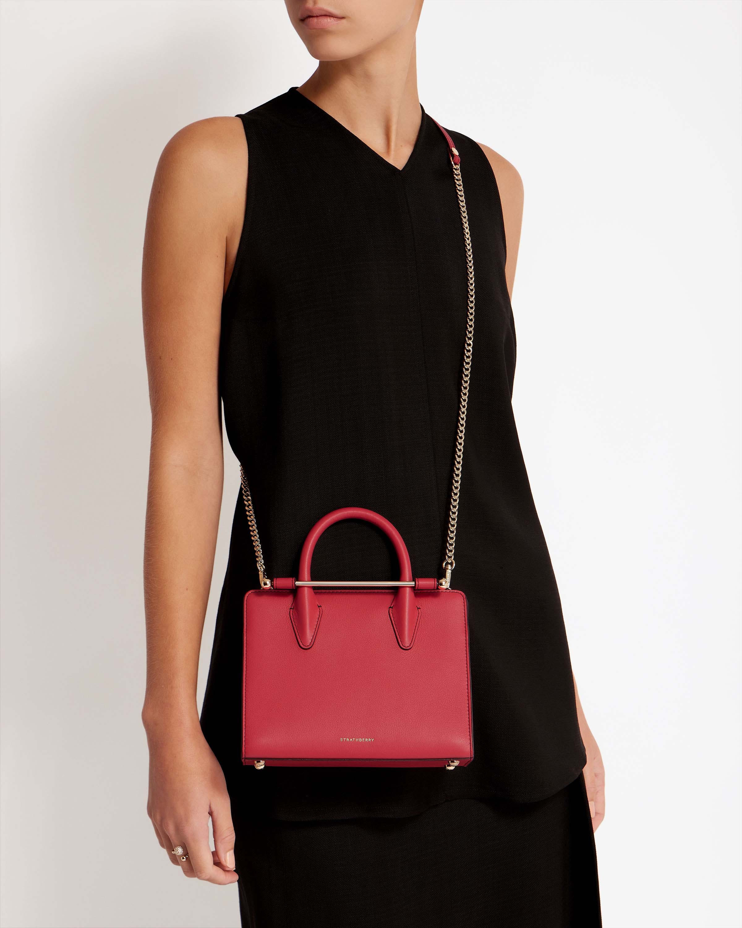 The Strathberry Mini Tote - Red | Strathberry
