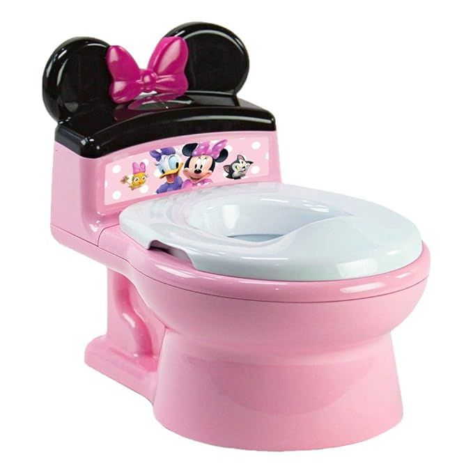 The First Years Minnie Mouse Imaginaction Potty & Trainer Seat, Pink | Amazon (US)
