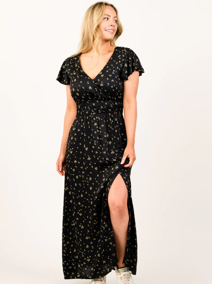 Isabella Smocked Maxi Dress | ABLE Clothing