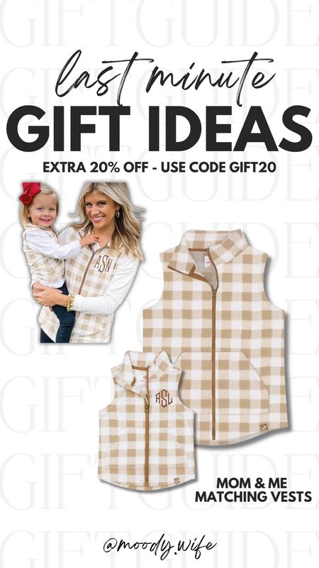 Last minute gift ideas • 2023 holiday gift guide • christmas gift ideas 🎄 mommy and mini matching outfit #marleylilly #newmom #momandme #monogrammedoutfit #giftideas 

#LTKGiftGuide #LTKfamily #LTKbaby