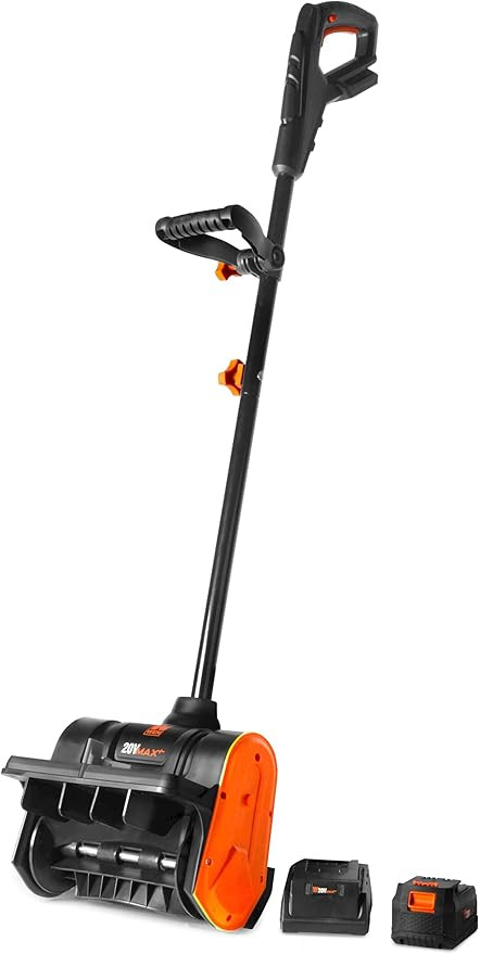 WEN 20V Max 12-Inch Cordless Snow Shovel with 5Ah Battery and Charger (20720) | Amazon (US)