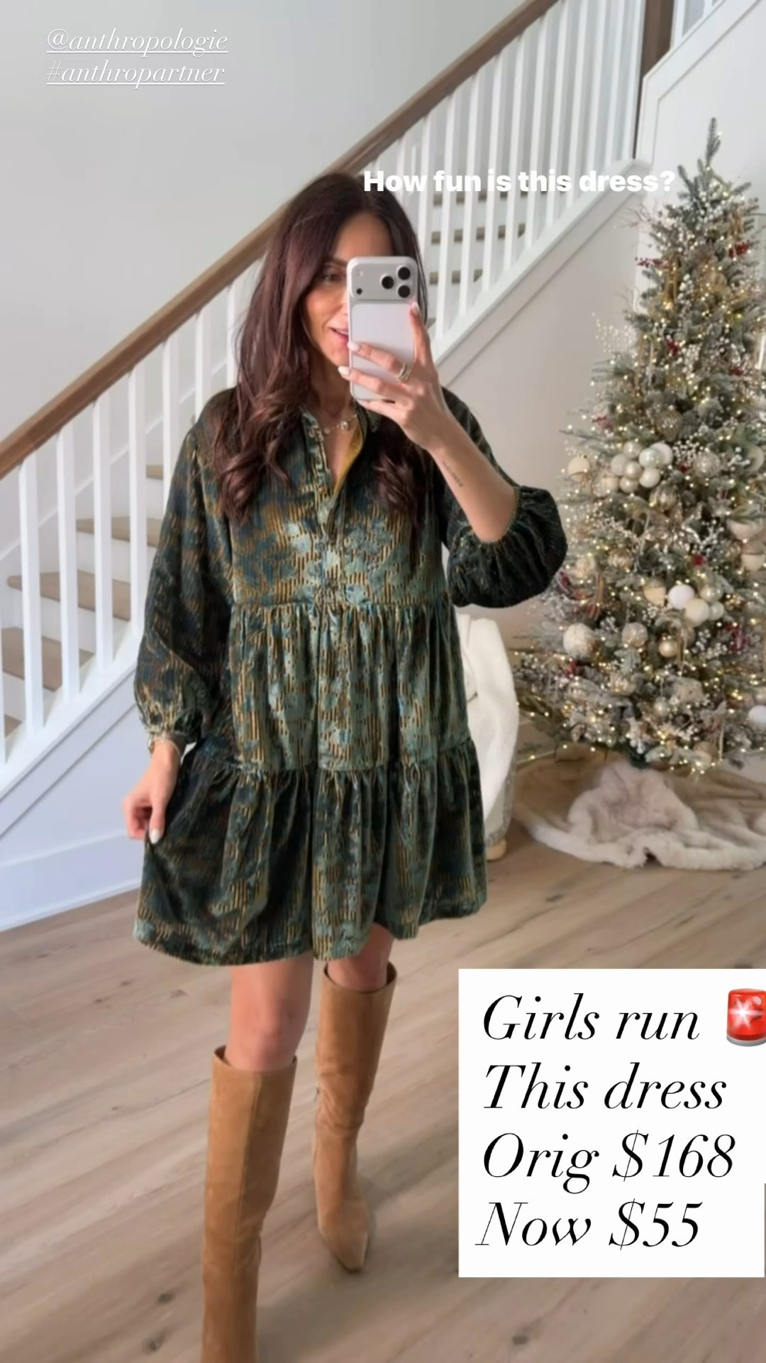 Dress orig $168 now $55, price in cart. I’m in xs 

#LTKgrwm #LTKSaleAlert #LTKootd