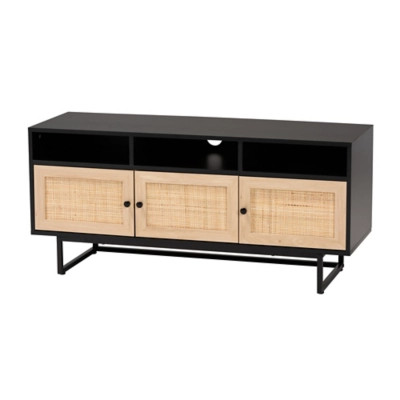 Baxton Studio Declan 3-Door TV Stand | Ashley | Ashley Homestore