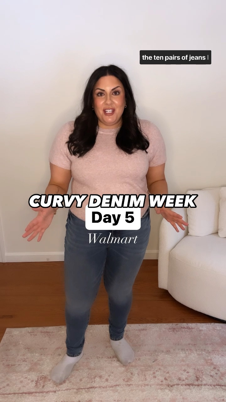 You know that I LOVE Walmart — these jeans were just a miss for me this week, but just because they were for me doesn’t mean they will be for you! The Time and Tru Curvy High Rise jeans definitely aren’t bad, they were just way too high rise on my body and too big in the waist. But if you like high rise you will probably love them! I think it’s safe to say that you can size DOWN one in these.

I’m so sad about the Sofia Vergara High Rise Skinny jeans because I’ve heard such good things about that line, but they barely buttoned on me and I got my normal size 14. Maybe they didn’t fit because they aren’t curvy jeans? Either way, it’s sort of hard to give a good review of these because they didn’t fit me well at all.
#walmartfashion #walmartfinds #curvyfashion #curvyjeans #midsizestyle #midsizefashion | Walmart finds, Walmart clothing, Walmart fashion, Walmart jeans, curvy style, midsize style, midsize fashion 


#LTKstyletip #LTKmidsize #LTKfindsunder50