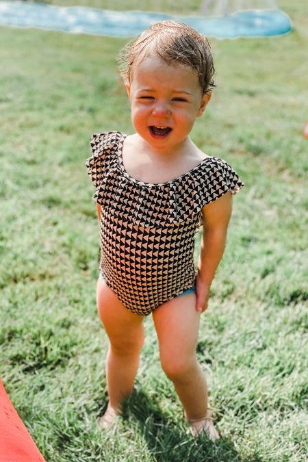 Her swimsuit is over 50% off but almost sold out! 

#LTKbaby #LTKfamily #LTKswim