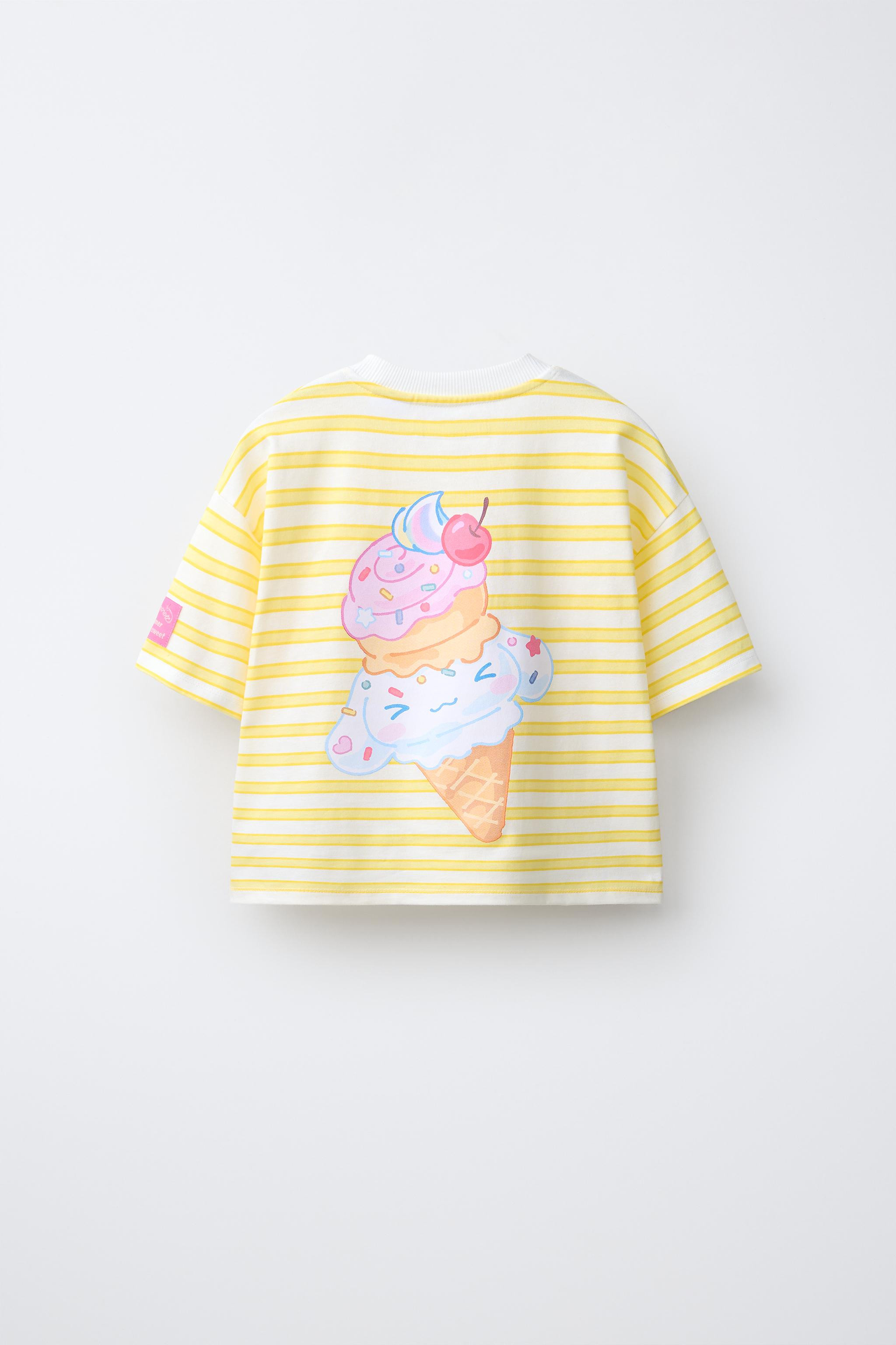 CINNAMOROLL \u00a9 SANRIO STRIPED T-SHIRT | Zara UK