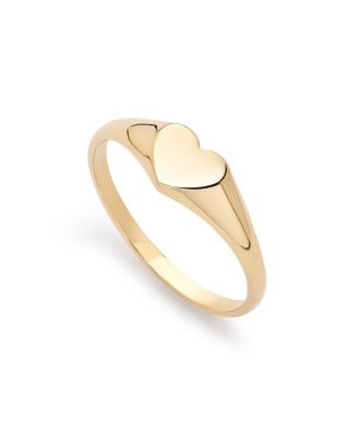 Solid Gold Heart Signet Ring | Bloomingdale's (US)