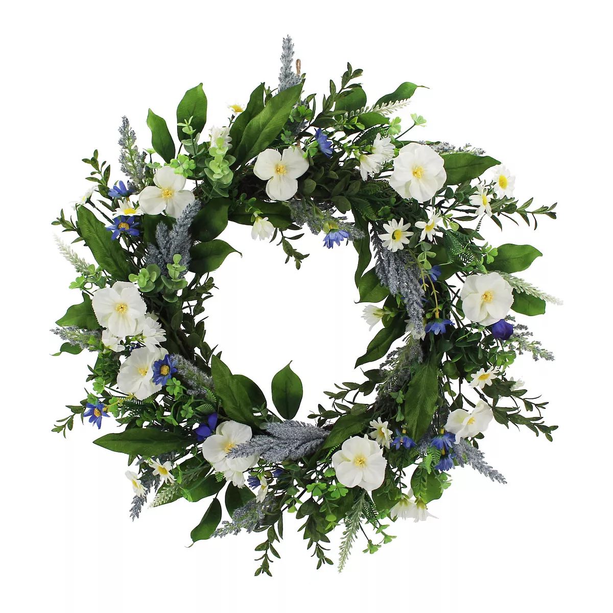 Sonoma Goods For Life® Daisy & Mixed Floral Wreath | Kohl's