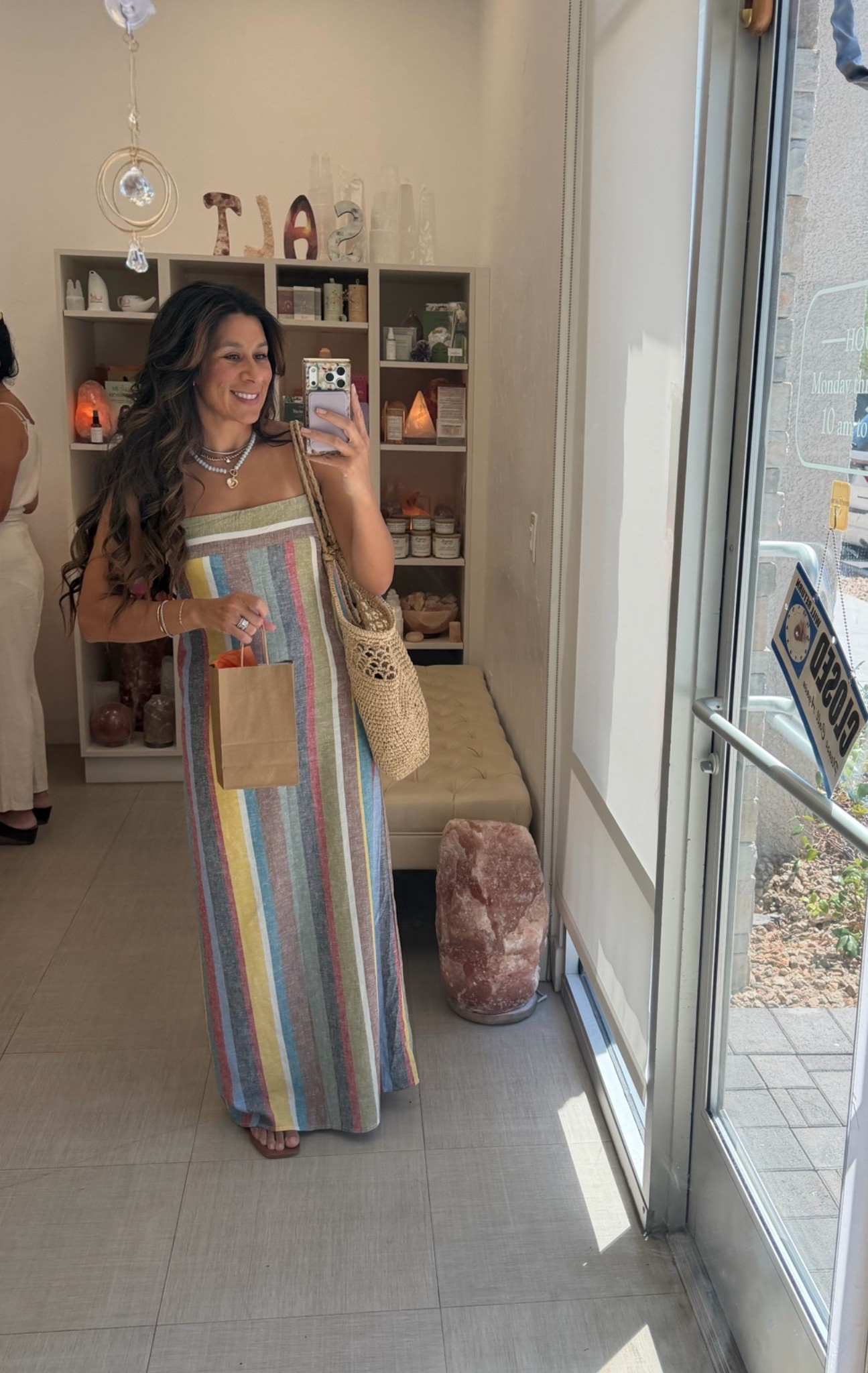 Summer dress 
Casual dress 
Summer to fall dress

#LTKootd #LTKOver40 #LTKSeasonal
