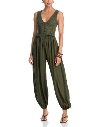 Crochet Balloon Jumpsuit - Exclusive | Bloomingdale's (US)