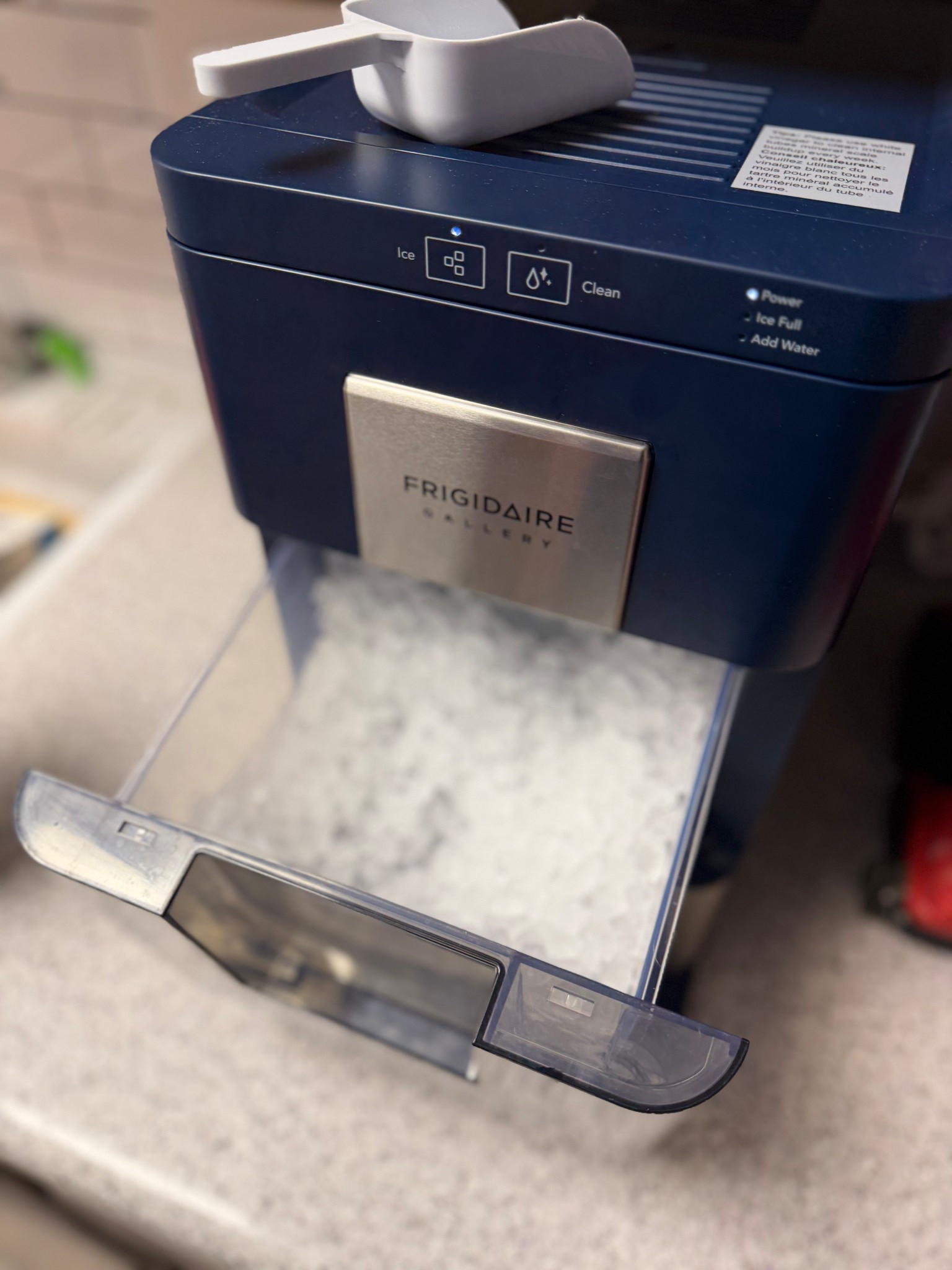 My new Frigidaire Gallery ice maker is doing the most 🧊✨ Perfect nugget-style ice, super fast, and fits right on the counter. If you’re tired of fighting with trays… this is your sign — and it’s on sale right now, so run. 🛒🔥

#LTKHome #LTKSaleAlert #LTKGiftGuide