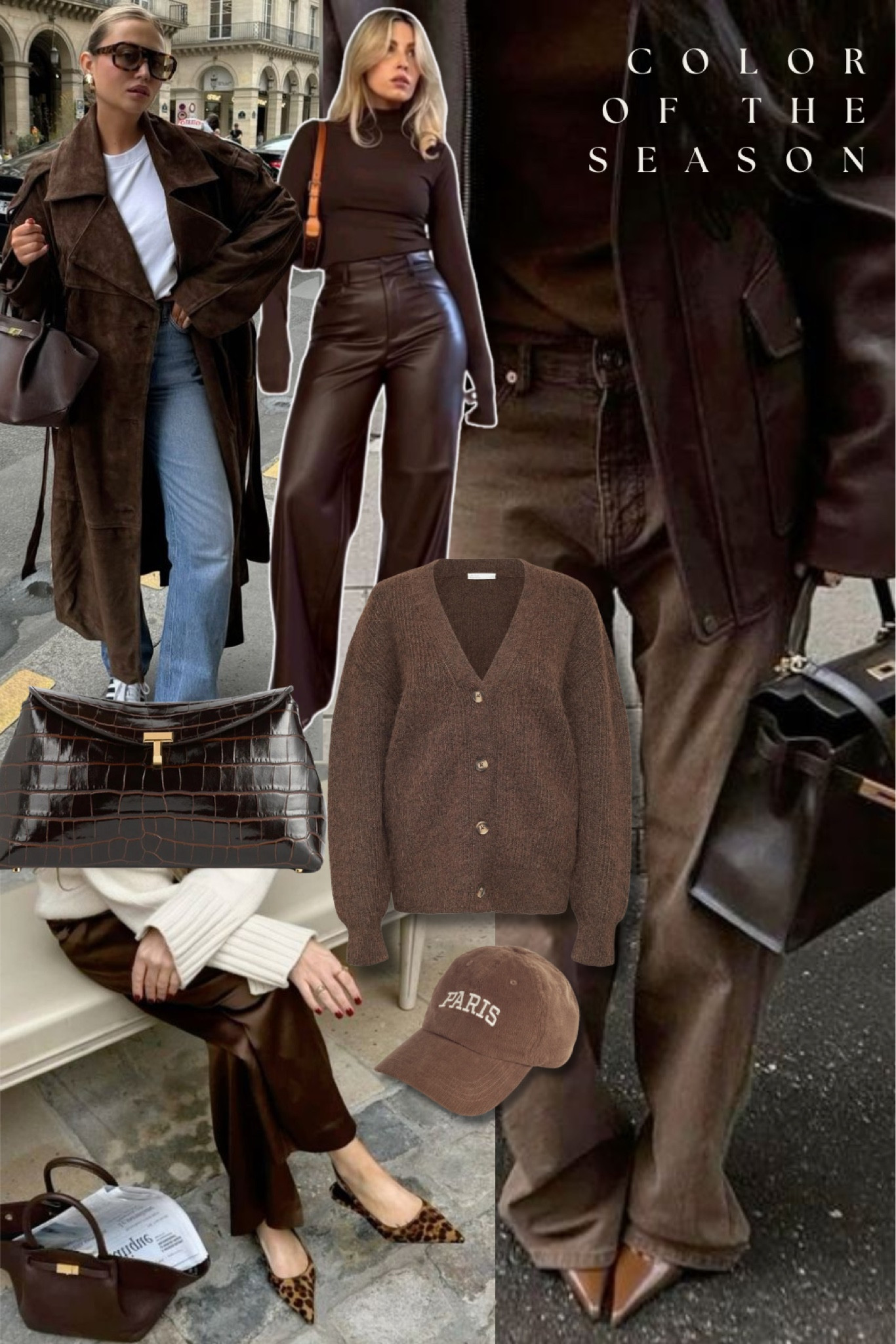 Color of the season | Chocolate Brown