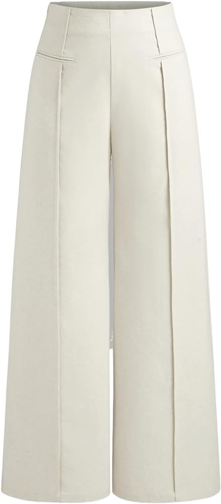CIDER French Riviera Vacation Linen-blend Mid Rise Pocket Pants | Amazon (US)