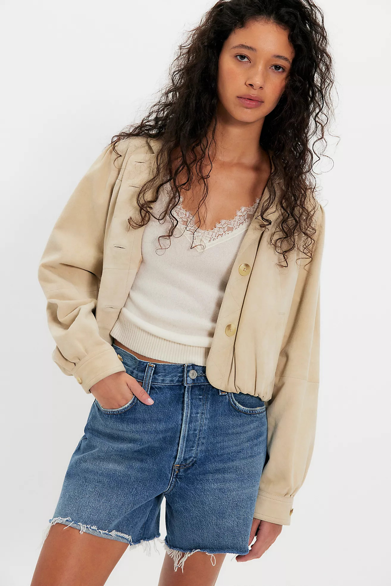 AGOLDE NYE Denim Shorts | Free People (Global - UK&FR Excluded)