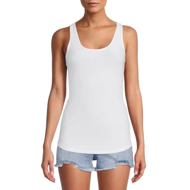 No Boundaries Juniors' Scoop Neck Tank Tops - Walmart.com | Walmart (US)