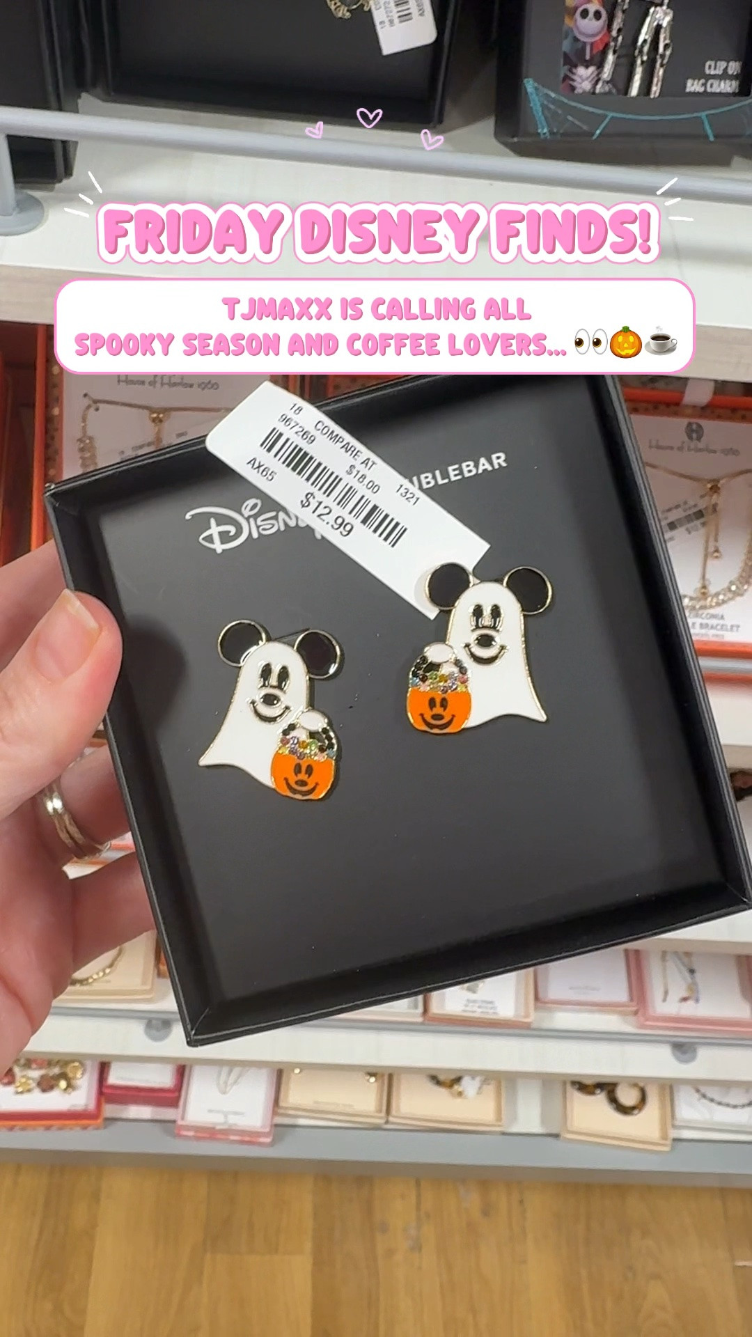 TJ Maxx said spooky season, but make it DISNEY. 🎃🐭 BaubleBar Halloween jewelry, Disney bag charms + Joffrey’s coffee?! ☕️✨

#LTKSeasonal #LTKTravel #LTKdayinmylife