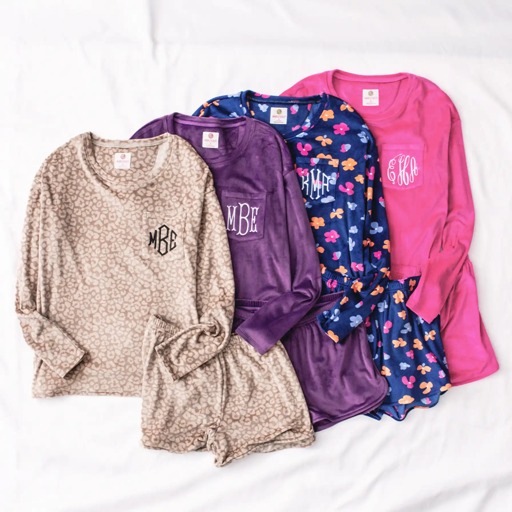 Monogrammed Softspun Lounge Set | Marleylilly