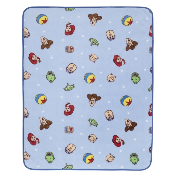 Disney Toy Story Toddler Blanket, Blue, 40"x50", Boy or Girl | Walmart (US)