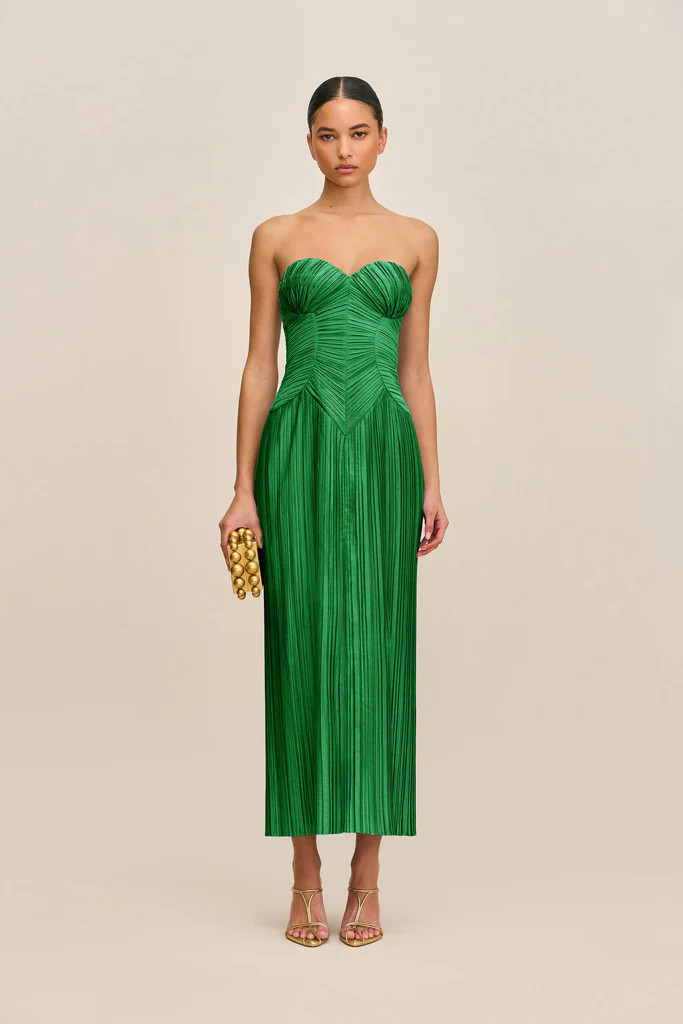 ASHIKA GOWN - MALACHITE | Cult Gaia - US
