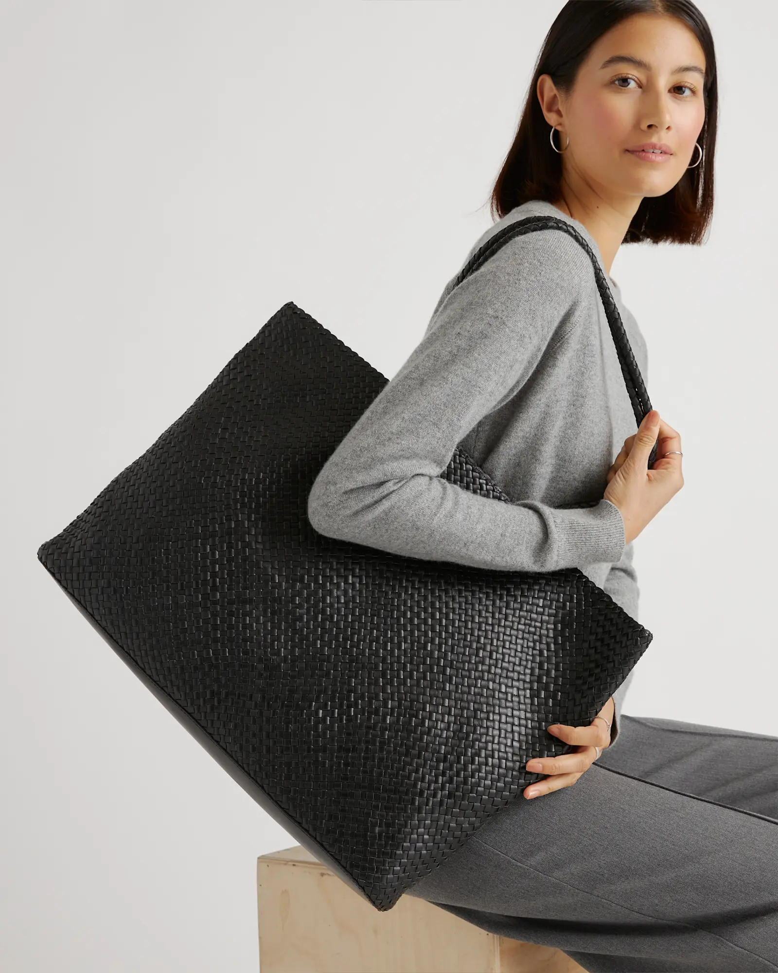 Siena Handwoven Tote | Quince