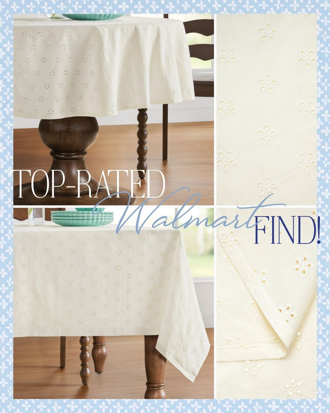 Top-rated Walmart home finds you’ll love 🤍 These timeless essentials are perfect for refreshing your home!

fall table decor, embroidered tablecloth, farmhouse table linens, walmart home decor, affordable home finds, classic home style 

 #LTKHome