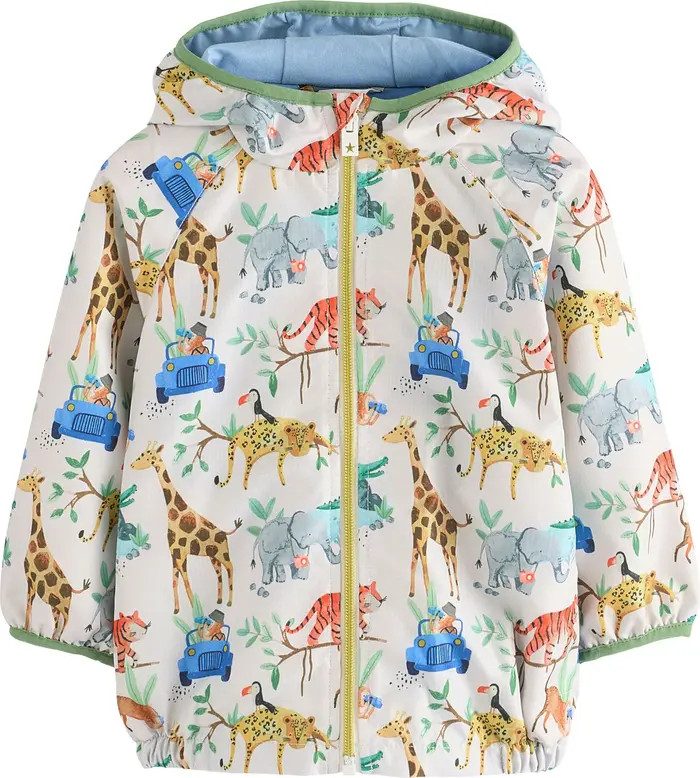 Kids' Safari Water-Resistant Hooded Jacket | Nordstrom