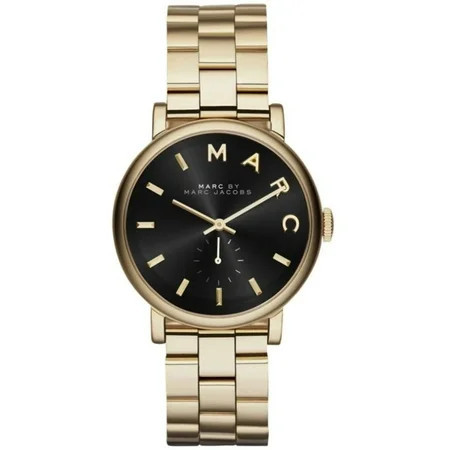 Marc Sally Gold-Tone Women s Watch MBM3355 | Walmart (US)